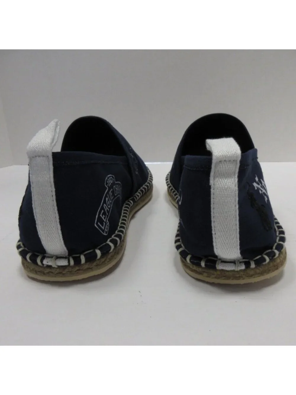 Polo Ralph Lauren Shoes 11 D Barron Espadrille Loafer Crest Canvas
